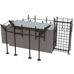 China outdoor gym container / Mobile fitness box ODF-20ft-S