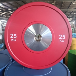 china fitness equipment Weightlifting Rubber Bumper Plates