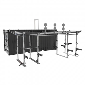 Outdoor Gym Container Mobile Fitness Box 20FT Container Fitness Gym Equipments