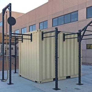 china outdoor container gyms box workout training equipment