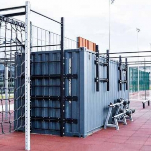 china outdoor container gyms training box 