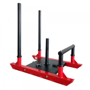 china fitness machine Gym Equipment Fitness Power Sled Pull and Push Weight Plate Exercise Power Training Sled
