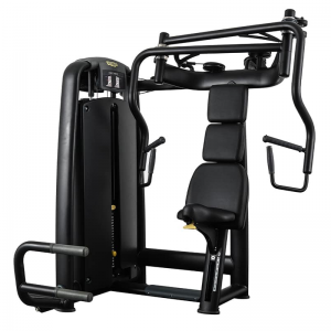 china workout fitness machine Indoor Gym Fitness Equipment Strength Training Pin Loaded Adjustable Seated Chest Press Machine