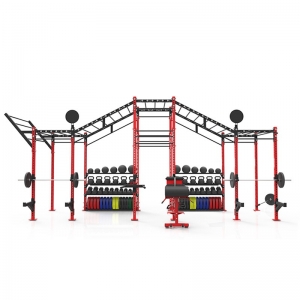china Multi Station Functional Gym Equipment Crossfits Power Rack