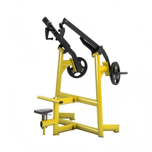 china gym80 fitness plate loaded machine Lat Pulldown Dual gym equipment 